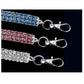3 Rows Crystal Cute Pet Collar Dog Accessories Pet Pendant Necklace Cat Collar Necklace Dog Necklace Pet Accessories Puppy Collar