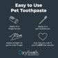 Premium Dog Dental Gel Toothpaste, Best Way to Clean Teeth & Remove Plaque for Dogs, Flavor Free, 4 Oz.