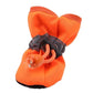 4Pcs/Set Pet Accessories Pet Supplies Pet Dog Shoes Waterproof Booties Rubber Shoes Socks Boots